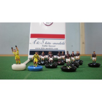 Subbuteo Andrew Table Soccer AC Milan 2016-2017 on WSB Professional Bases